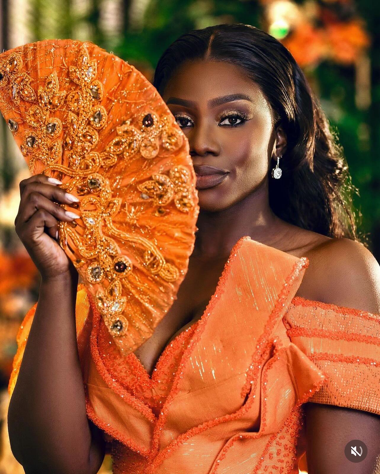 Orange Statement Dress